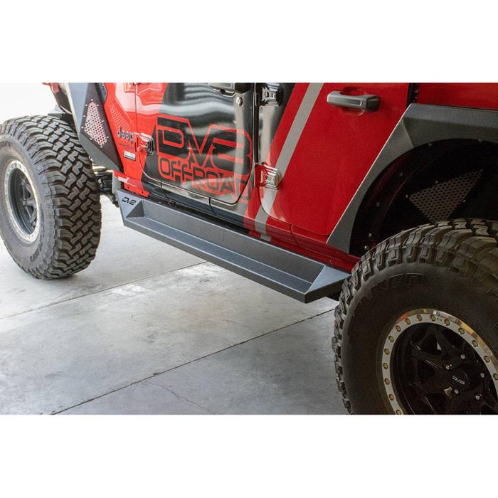 DV8 Offroad SRJL-04 Plated Slider Step for Jeep Wrangler JL 2018-2019