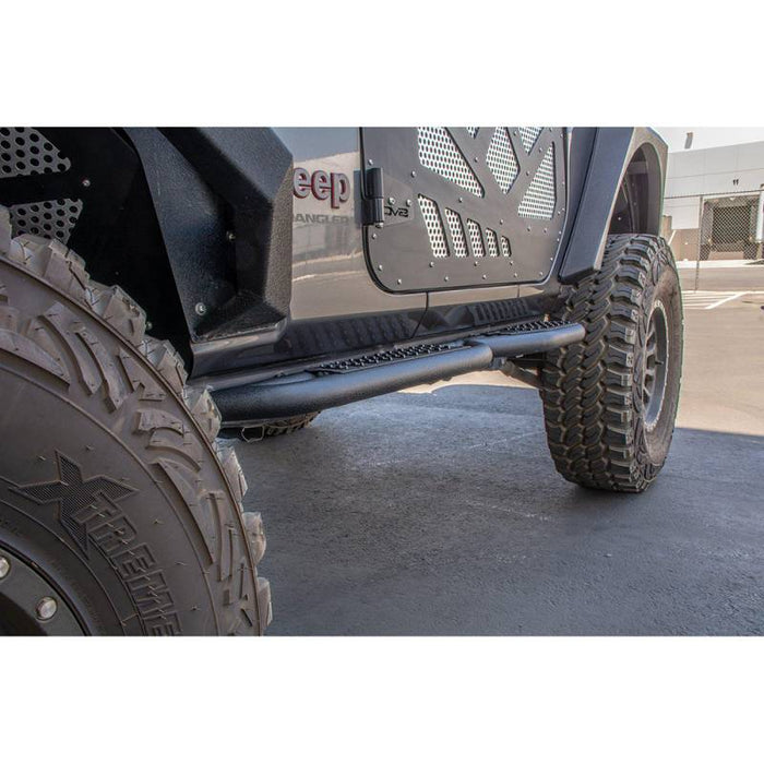 DV8 Offroad SRJL-22 Tubular Slider Step for Jeep Wrangler JL 2018-2021