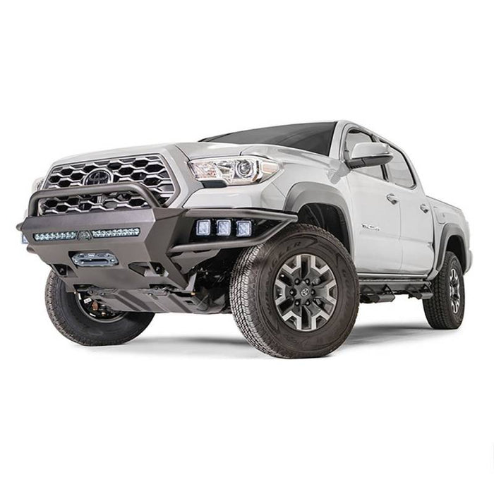 Fab Fours TB16-02-1 Ultra Light Hybrid Front Winch Bumper w/ Pre-Runner Guard for Toyota Tacoma 2016-2023