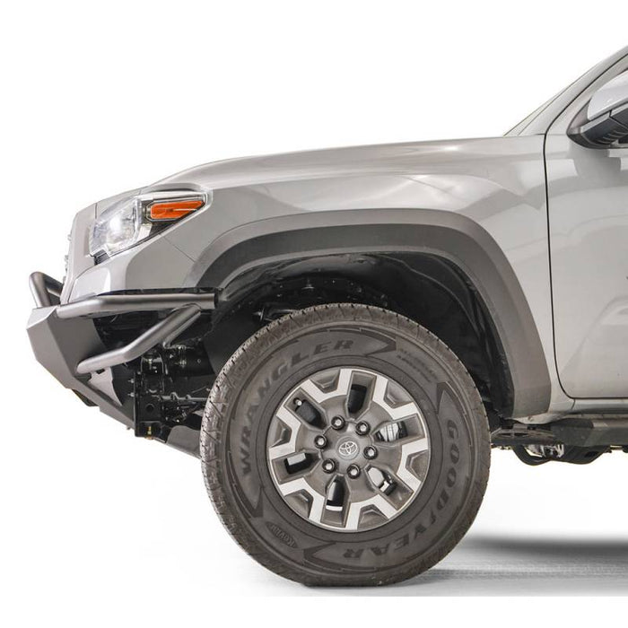 Fab Fours TB16-02-1 Ultra Light Hybrid Front Winch Bumper w/ Pre-Runner Guard for Toyota Tacoma 2016-2023