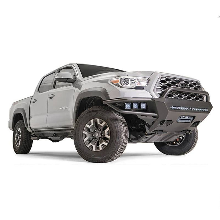 Fab Fours TB16-02-1 Ultra Light Hybrid Front Winch Bumper w/ Pre-Runner Guard for Toyota Tacoma 2016-2023