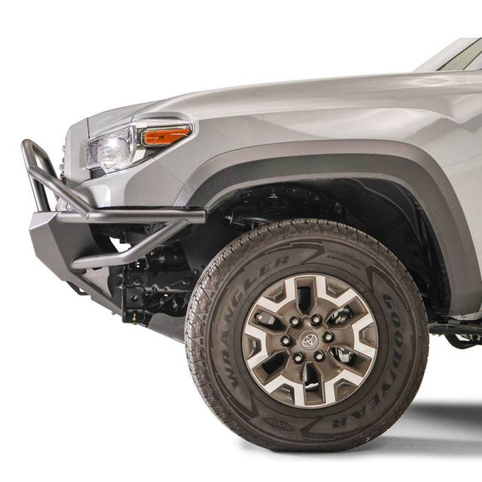 Fab Fours TB16-03-1 Ultra Light Hybrid Front Winch Bumper w/ High Guard for Toyota Tacoma 2016-2023