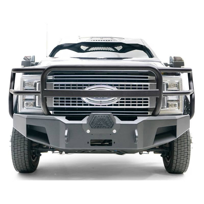 Fab Fours FS17-A4260-1 New Premium Front Winch Bumper w/ Full Guard for Ford F-450/F-550 2017-2022
