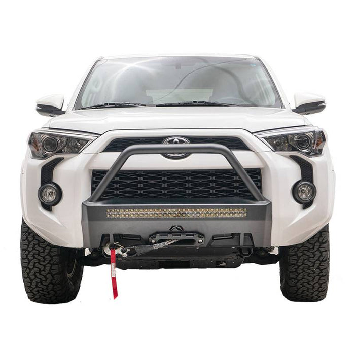 Fab Fours T4R-N4553-1 Front Hidden Winch Mount w/ High Guard for Toyota 4Runner 2014-2021