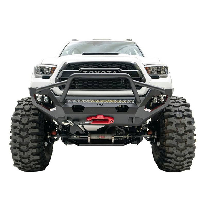 Fab Fours TT16-X3653-1 Matrix Front Bumper w/ High Pre-Runner Guard for Toyota Tacoma 2016-2023