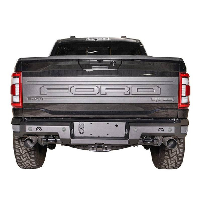 Fab Fours FR21-W5351-1 Premium Rear Replacement Bumper w/ Sensor Holes for Ford Raptor 2021