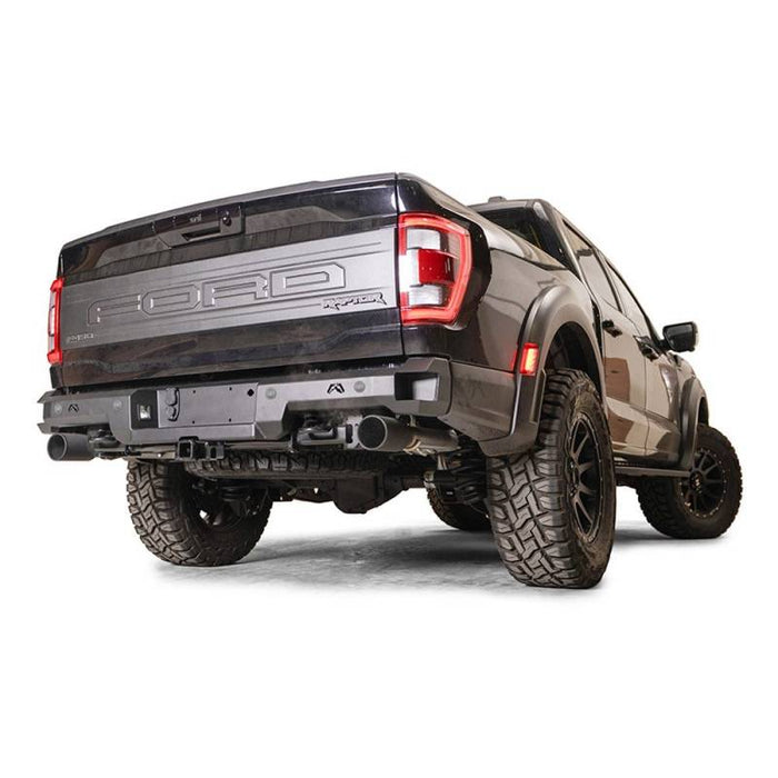 Fab Fours FR21-W5351-1 Premium Rear Replacement Bumper w/ Sensor Holes for Ford Raptor 2021