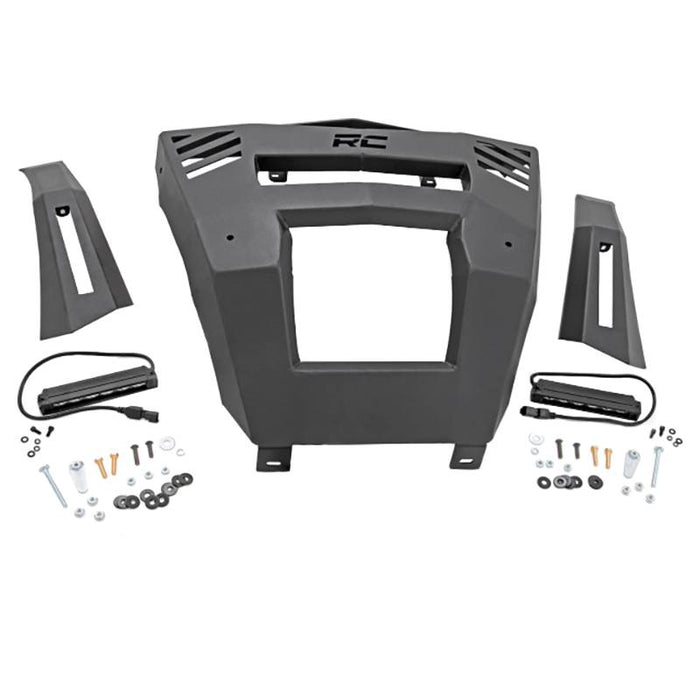 Rough Country 97068 Front Bumper w/ 6" LED Lights for Can-Am Defender 2016-2022