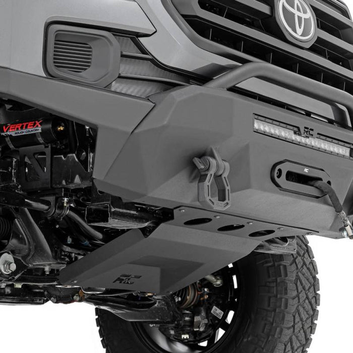 Rough Country 10716 High Clearance Front Bumper w/ Winch for Toyota Tacoma 2016-2023