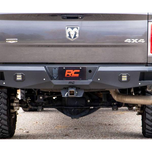 Rough Country 10786A Heavy Duty LED Rear Bumper for Dodge Ram 2500/3500 2010-2022