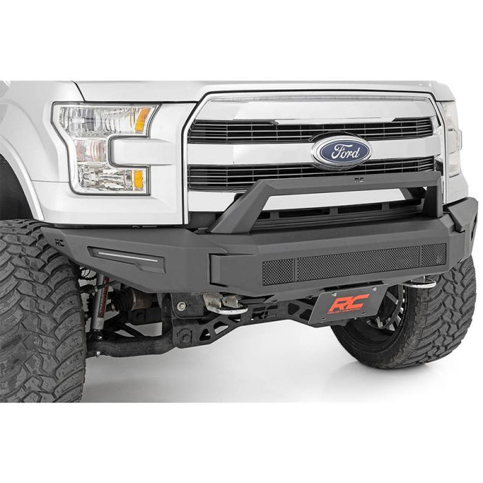 Rough Country 10950A High Clearance Modular LED Front Bumper w/ Skid Plate for Ford F-150 2015-2017