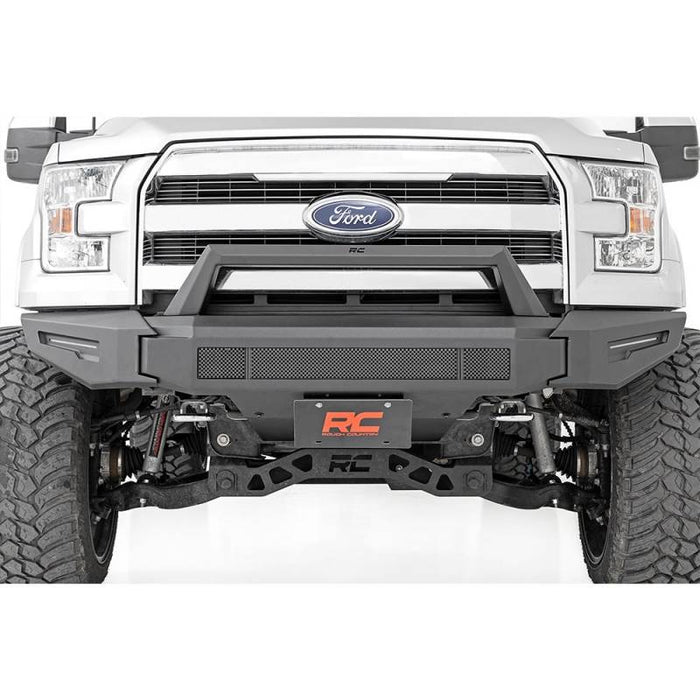 Rough Country 10950A High Clearance Modular LED Front Bumper w/ Skid Plate for Ford F-150 2015-2017