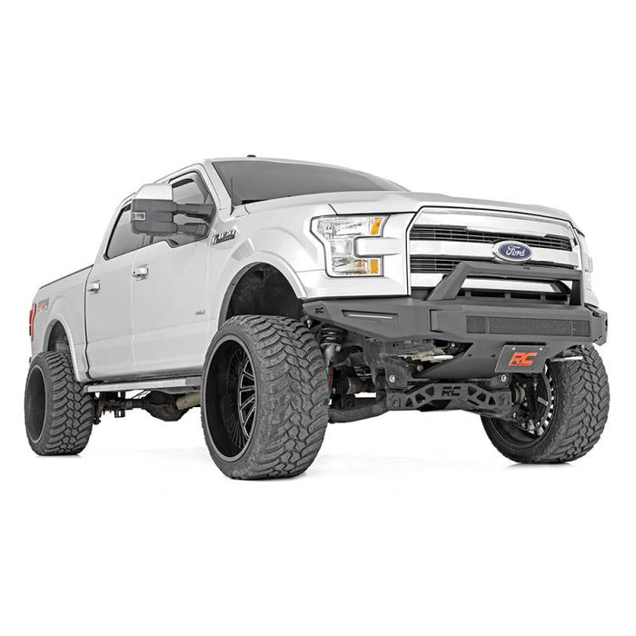 Rough Country 10950A High Clearance Modular LED Front Bumper w/ Skid Plate for Ford F-150 2015-2017