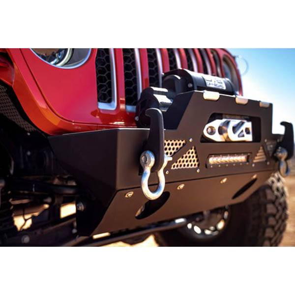 DV8 Offroad FBJL-02 Modular Front Bumper for Jeep Wrangler JL/Gladiator JT 2018-2022