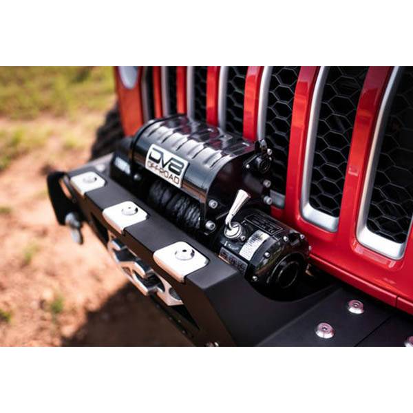 DV8 Offroad FBJL-02 Modular Front Bumper for Jeep Wrangler JL/Gladiator JT 2018-2022