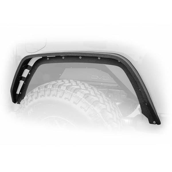 DV8 Offroad FDGL-01 Front and Rear Slim Fender Flares for Jeep Gladiator JT 2020-2022