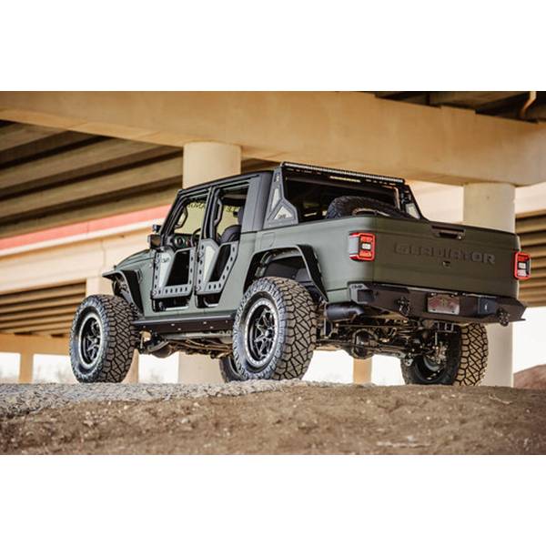 DV8 Offroad FDGL-01 Front and Rear Slim Fender Flares for Jeep Gladiator JT 2020-2022