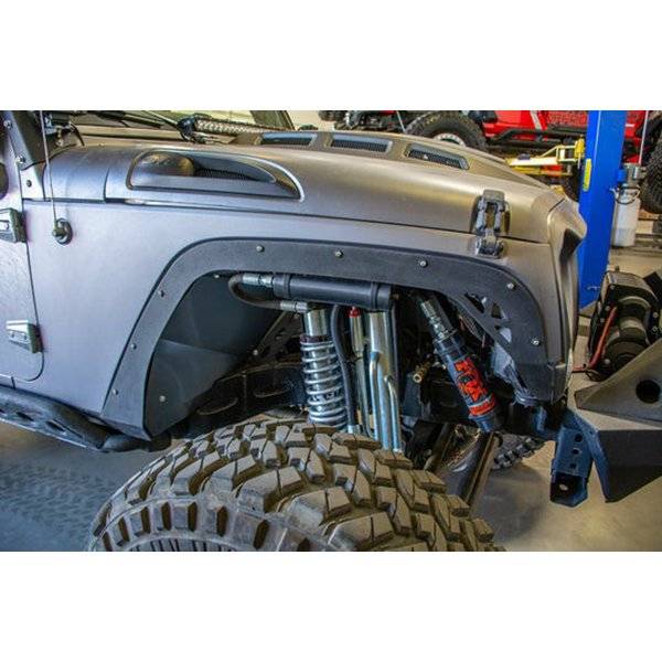 DV8 Offroad FENDB-08 Front and Rear Fender Flares Delete Kit for Jeep Wrangler JK 2007-2018