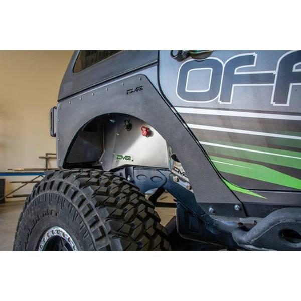 DV8 Offroad FENDB-08 Front and Rear Fender Flares Delete Kit for Jeep Wrangler JK 2007-2018