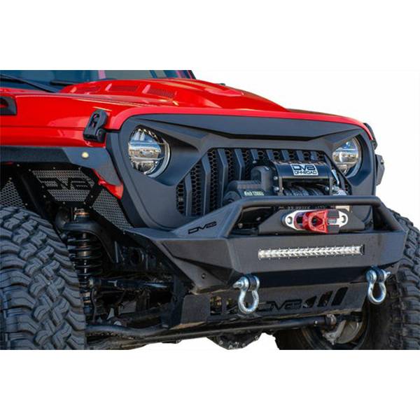 DV8 Offroad GRJL-01 Replacement Grille for Jeep Wrangler JL/Gladiator JT 2018-2022