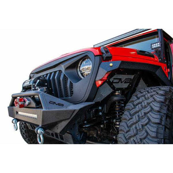 DV8 Offroad GRJL-01 Replacement Grille for Jeep Wrangler JL/Gladiator JT 2018-2022