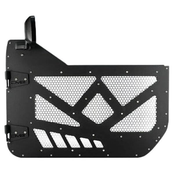 DV8 Offroad HDJL-01F Half Doors w/ Aluminum Mesh for Jeep Wrangler JL/Gladiator JT 2018-2022