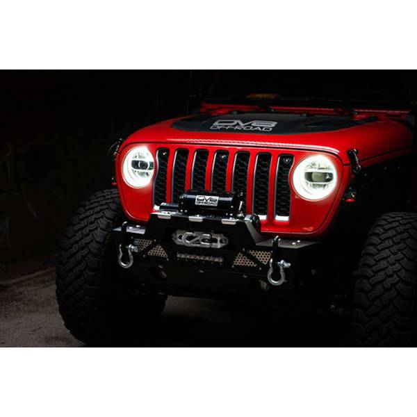 DV8 Offroad HLCJL-01 LED Headlights for Jeep Wrangler JL/Gladiator JT 2018-2022