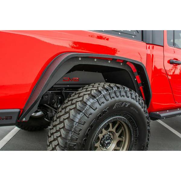 DV8 Offroad INFEND-04RB Rear Inner Fenders for Jeep Gladiator JT 2020-2022