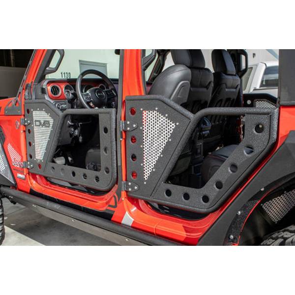 DV8 Offroad RDJL-01F Rock Doors for Jeep Wrangler JL/Gladiator JT 2018-2022