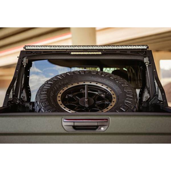 DV8 Offroad TCGL-01 Adjustable Spare Tire Carrier for Jeep Gladiator JT 2020-2022