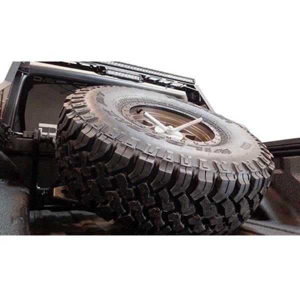 DV8 Offroad TCGL-01 Adjustable Spare Tire Carrier for Jeep Gladiator JT 2020-2022