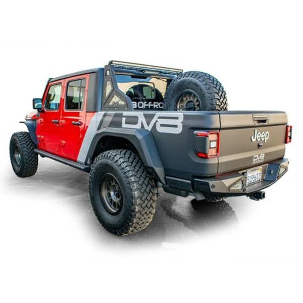 DV8 Offroad TCGL-02 Stand Up Spare Tire Mount for Jeep Gladiator JT 2020-2022