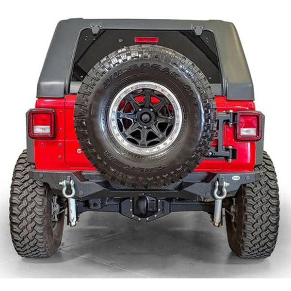 DV8 Offroad TCJL-03 Hinge Mounted Tire Carrier for Jeep Wrangler JL 2018-2022