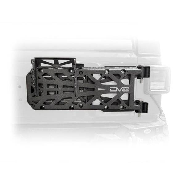 DV8 Offroad TCJL-03 Hinge Mounted Tire Carrier for Jeep Wrangler JL 2018-2022