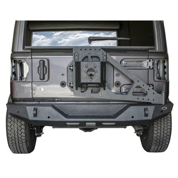 DV8 Offroad TCJL-06 Spare Tire Carrier Add On for Jeep Wrangler JL 2018-2022