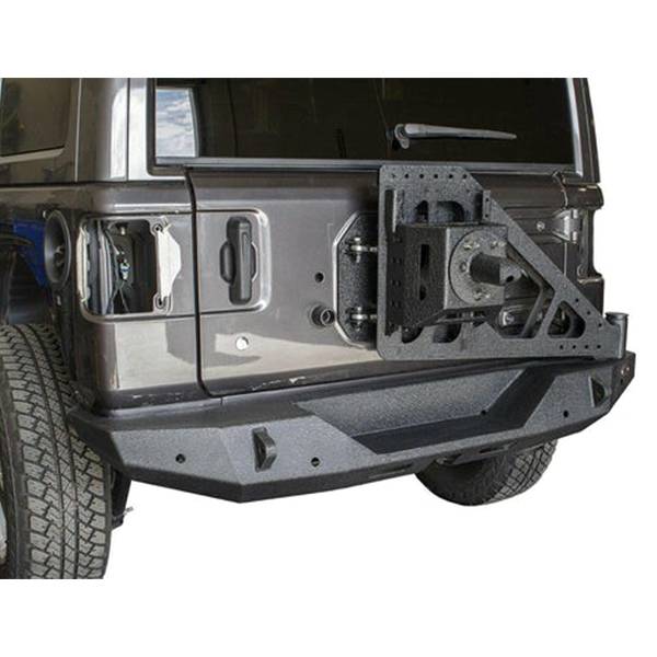 DV8 Offroad TCJL-06 Spare Tire Carrier Add On for Jeep Wrangler JL 2018-2022