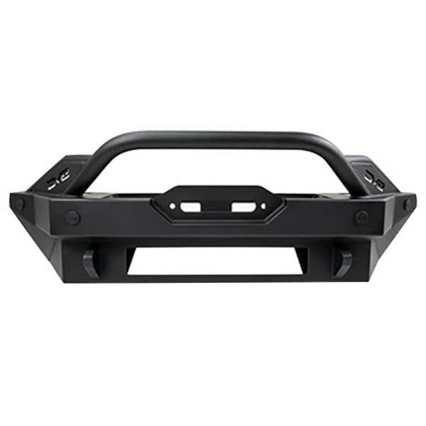 DV8 Offroad FBBR-02 FS-15 Series Winch Front Bumper for Ford Bronco 2021-2022 - Texture Black