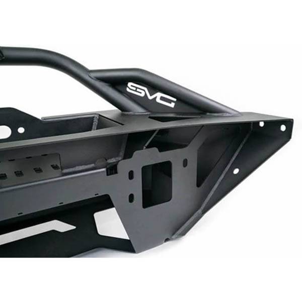DV8 Offroad FBBR-02 FS-15 Series Winch Front Bumper for Ford Bronco 2021-2022 - Texture Black