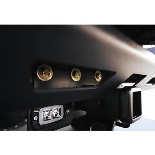 DV8 Offroad AHJP-01 Hitch w/ Cube Light for Jeep 2007-2022 - Black