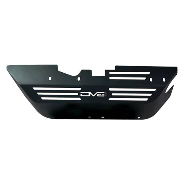 DV8 Offroad SPJL-05D Diesel DEF/Exhaust Skid Plates for Jeep Wrangler JL 2020-2022 - Texture Black