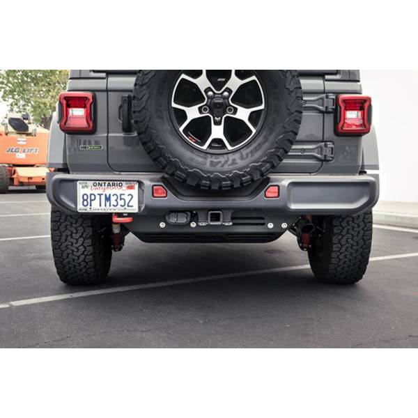 DV8 Offroad SPJL-05D Diesel DEF/Exhaust Skid Plates for Jeep Wrangler JL 2020-2022 - Texture Black