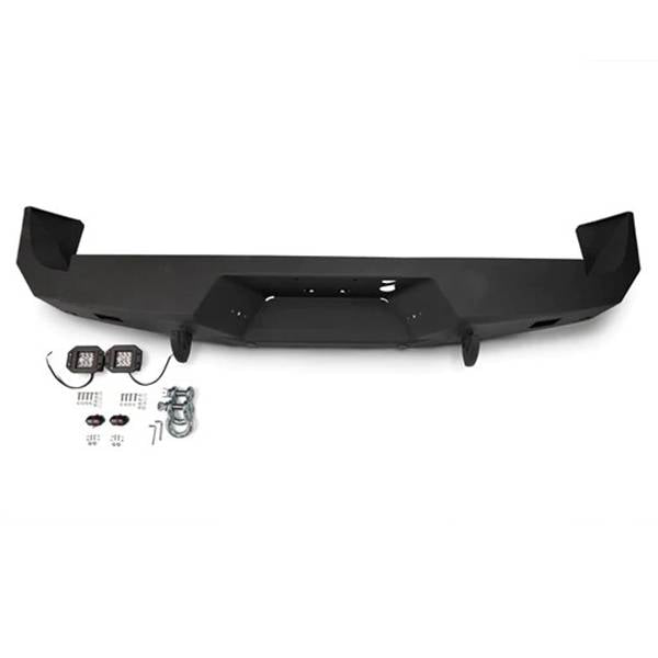 DV8 Offroad RBDR2-03 Rear Bumper for Dodge Ram 2500/3500 2010-2021 - Black