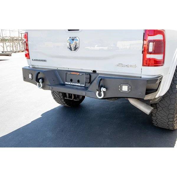 DV8 Offroad RBDR2-03 Rear Bumper for Dodge Ram 2500/3500 2010-2021 - Black