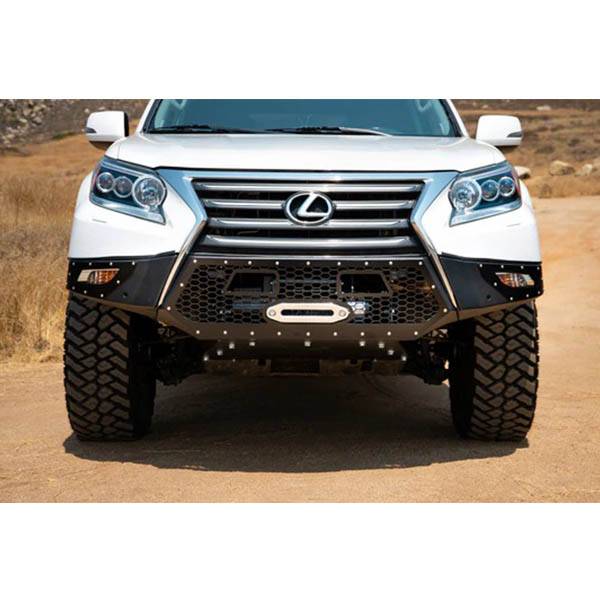 DV8 Offroad FBGX-01 Front Bumper for Lexus GX 460 2014-2021 - Texture Black