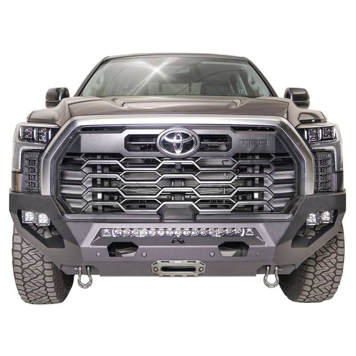 Fab Fours TT22-X5451-B Matrix Front Bumper w/ No Guard for Toyota Tundra 2022 - Bare Steel