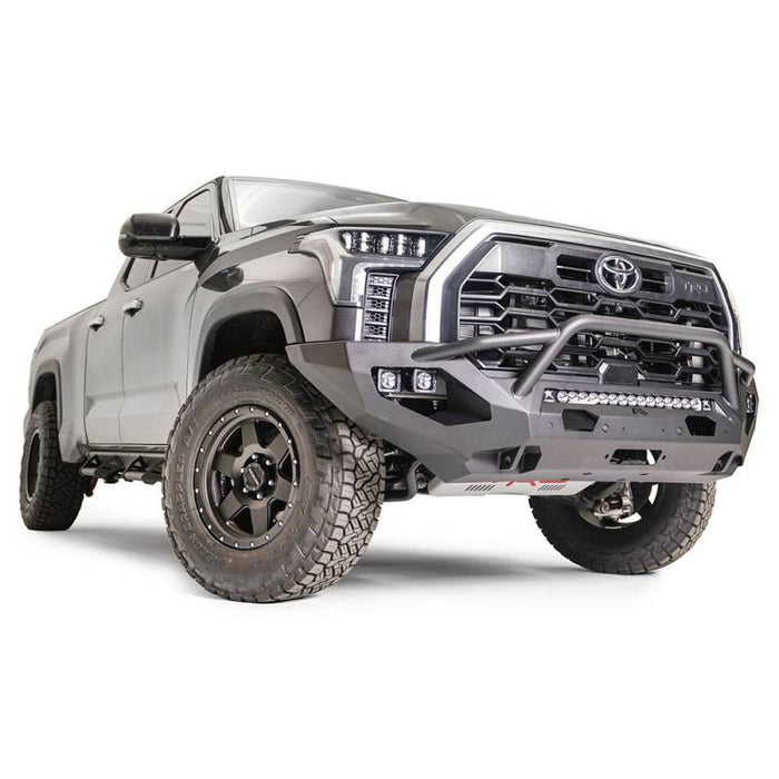 Fab Fours TT22-X5452-B Matrix Front Bumper w/ Pre-Runner Guard for Toyota Tundra 2022 - Bare Steel