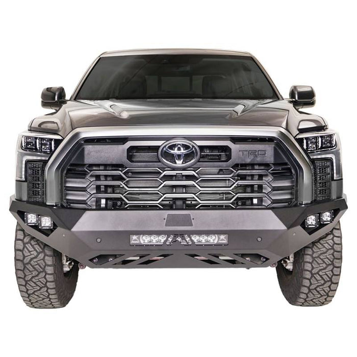 Fab Fours TT22-D5451-B Vengeance Front Bumper w/ No Guard for Toyota Tundra 2022 - Bare Steel