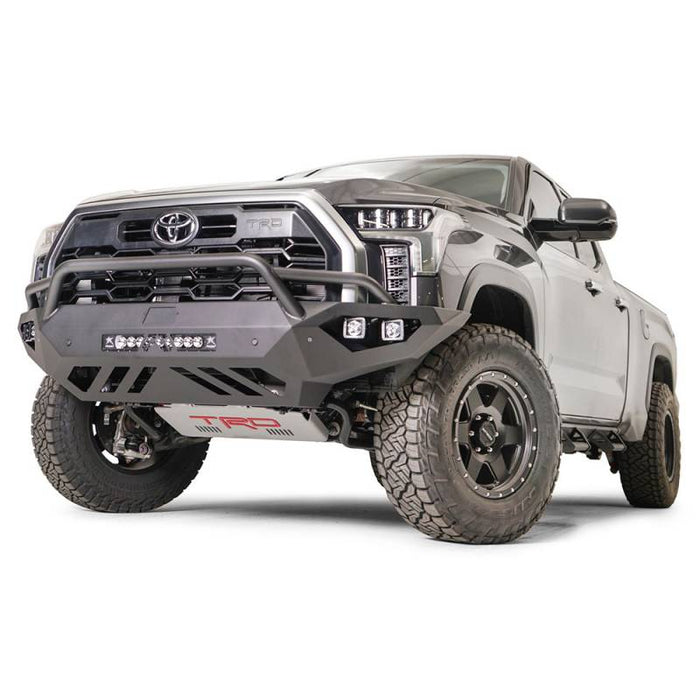 Fab Fours TT22-D5452-B Vengeance Front Bumper w/ Pre-Runner Guard for Toyota Tundra 2022 - Bare Steel