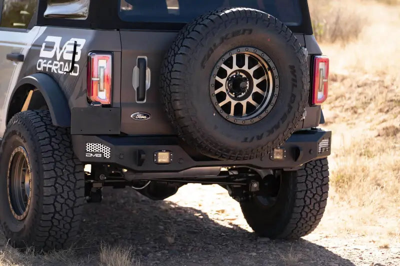 DV8 Offroad RBBR-01 MTO Series Rear Bumper for Ford Bronco 2021-2022