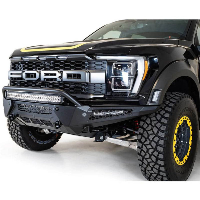 ADD F210221180103 HoneyBadger Front Bumper w/ Top Hoop for Ford Raptor 2021-2022